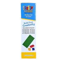 Thumbnail for Big Brik Tower Set by Strictly Briks - 96 Briks & 12 Colours - liquidation.store