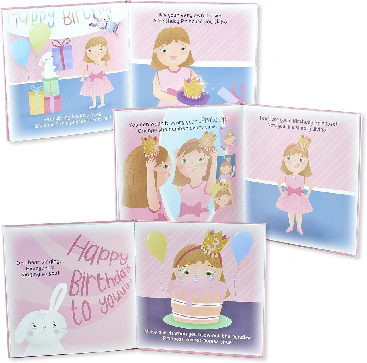 Birthday Bunny Gift Set for Baby, Toddler, and Girls Ages 1 - 9 YRS - liquidation.store