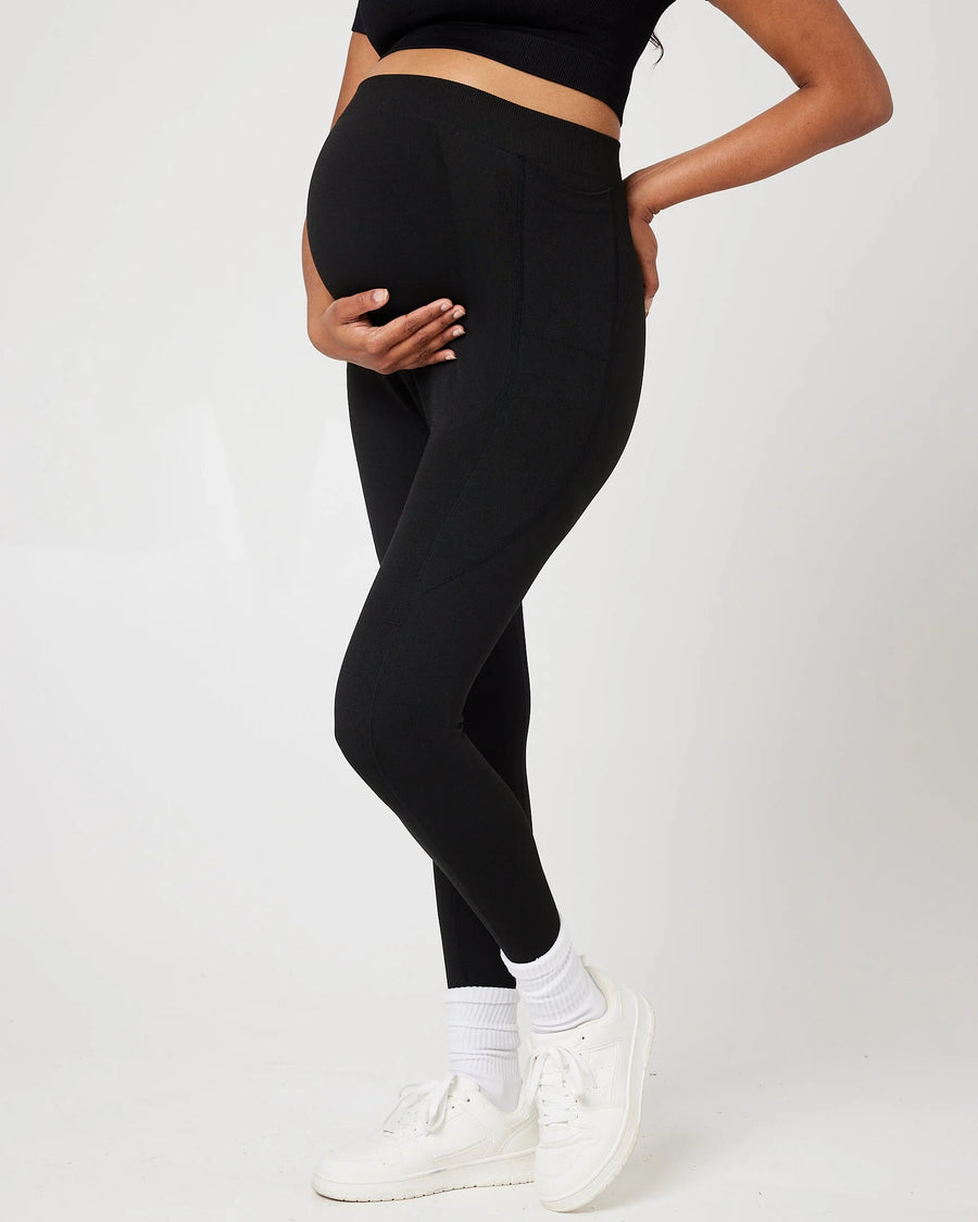 Snuggz Maternity - Black Sculpt Legging (Various Sizes)