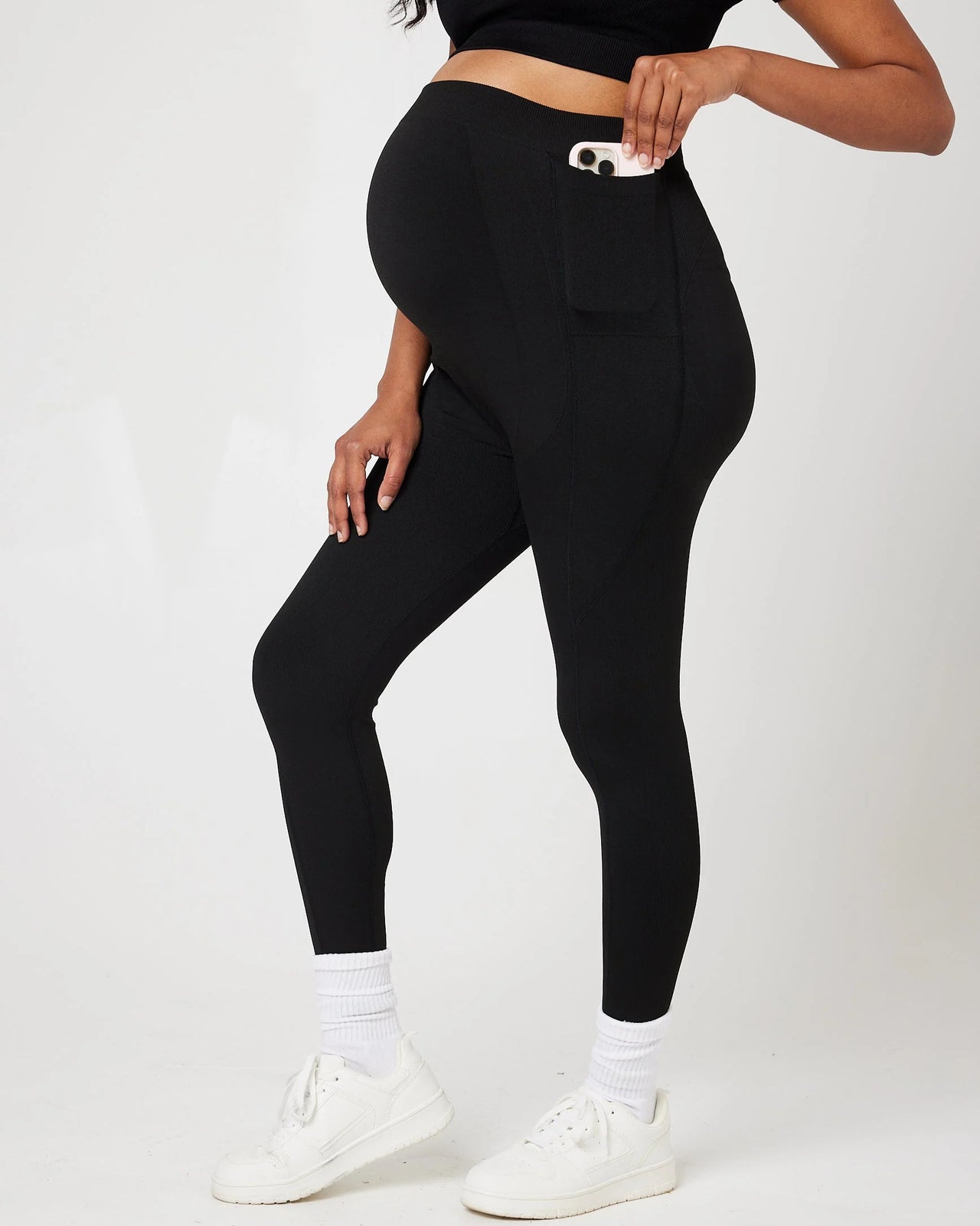 Snuggz Maternity - Black Sculpt Legging (Various Sizes)