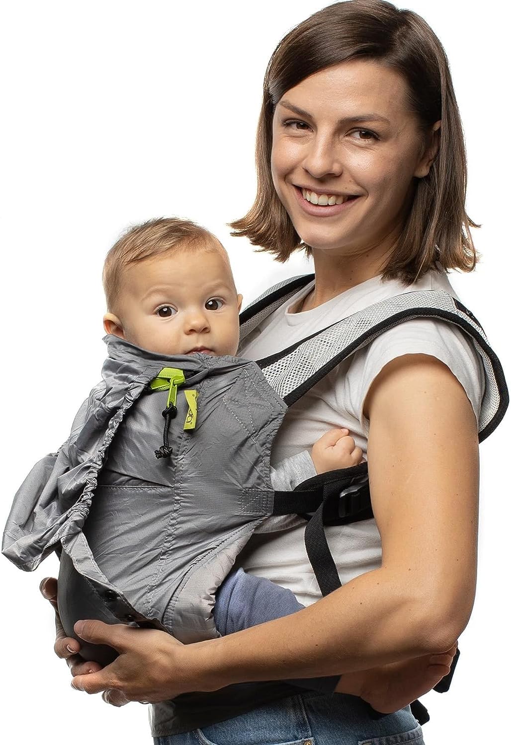 Boba Air Lightweight Foldable Toddler & Baby Carrier - 7-20 kg (Grey) - liquidation.store
