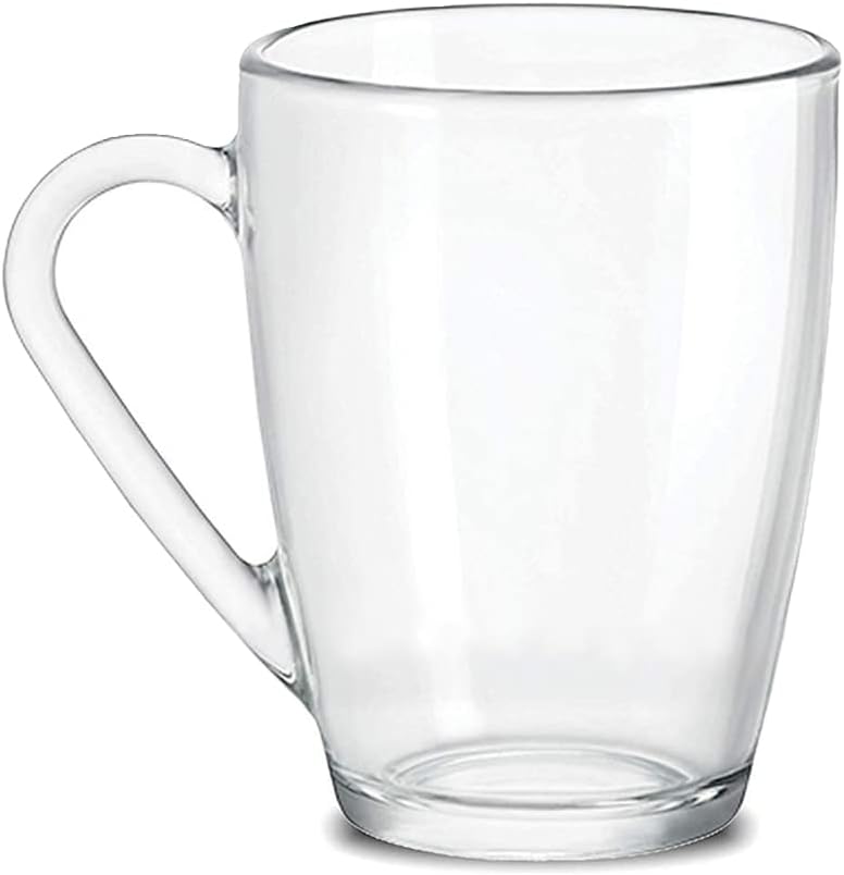 Bormioli Rocco Icon Glass Mug, 320ml - 6 pack - liquidation.store