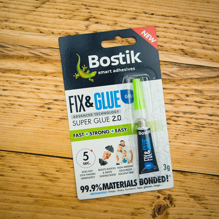 Bostik Fix & Glue Gel 3g x 6 - liquidation.store