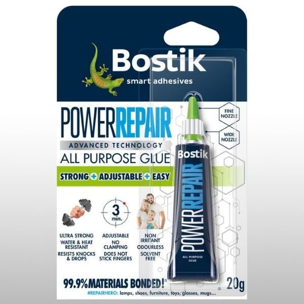 BOSTIK Power Repair Adhesive 20G - 3 Pack - liquidation.store