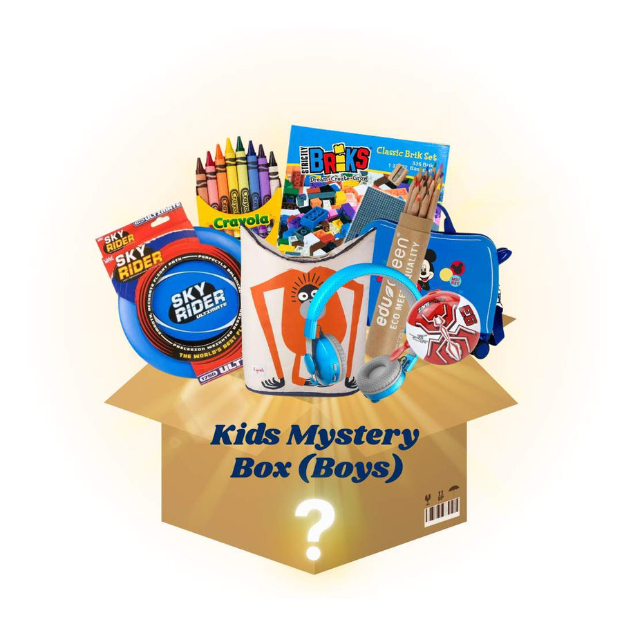 Boys Mystery Box - Age 5 - 9 YRS - liquidation.store