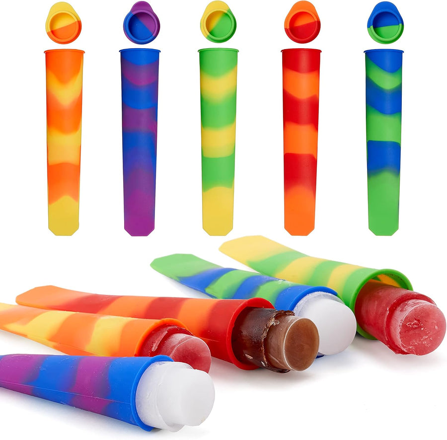 BRAMBLE 10 Premium Silicone Ice Lolly Moulds BPA Free - liquidation.store