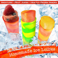 BRAMBLE 10 Premium Silicone Ice Lolly Moulds BPA Free - liquidation.store