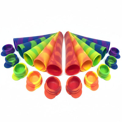 BRAMBLE 10 Premium Silicone Ice Lolly Moulds BPA Free - liquidation.store