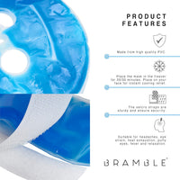 Bramble - 5 Cooling Full Face Gel Masks - liquidation.store