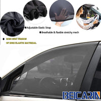 Breathable Universal Front Car Window SunShade - 2 Pack - liquidation.store