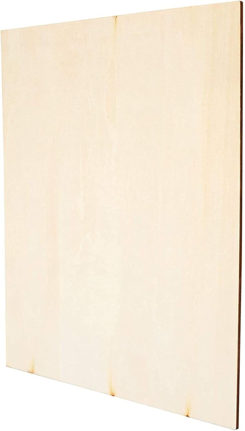 Bright Creations 8 x 10" Square Plywood Craft Sheets - 8 Pack - liquidation.store