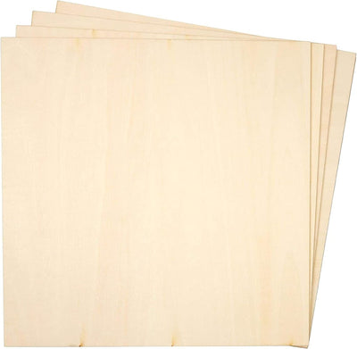 Bright Creations 8 x 10" Square Plywood Craft Sheets - 8 Pack - liquidation.store