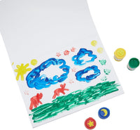 Bright Creations Finger Paint Pad for Kids - 50 Sheets - liquidation.store