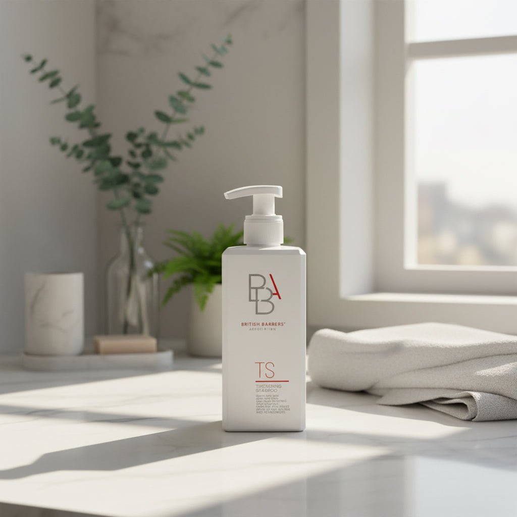 British Barbers Association Thickening Shampoo for Fine Hair 290ml - liquidation.store