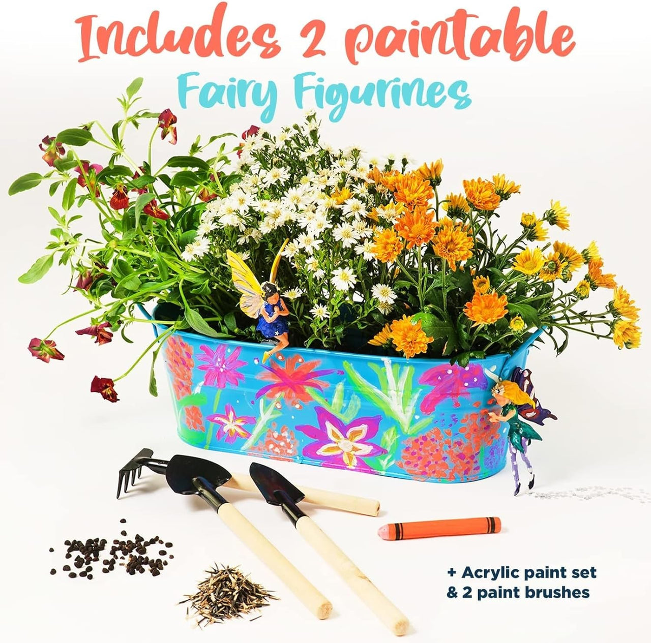 Bryte Fairy Garden & Flower Growing Kit - 5 YRS+ - liquidation.store