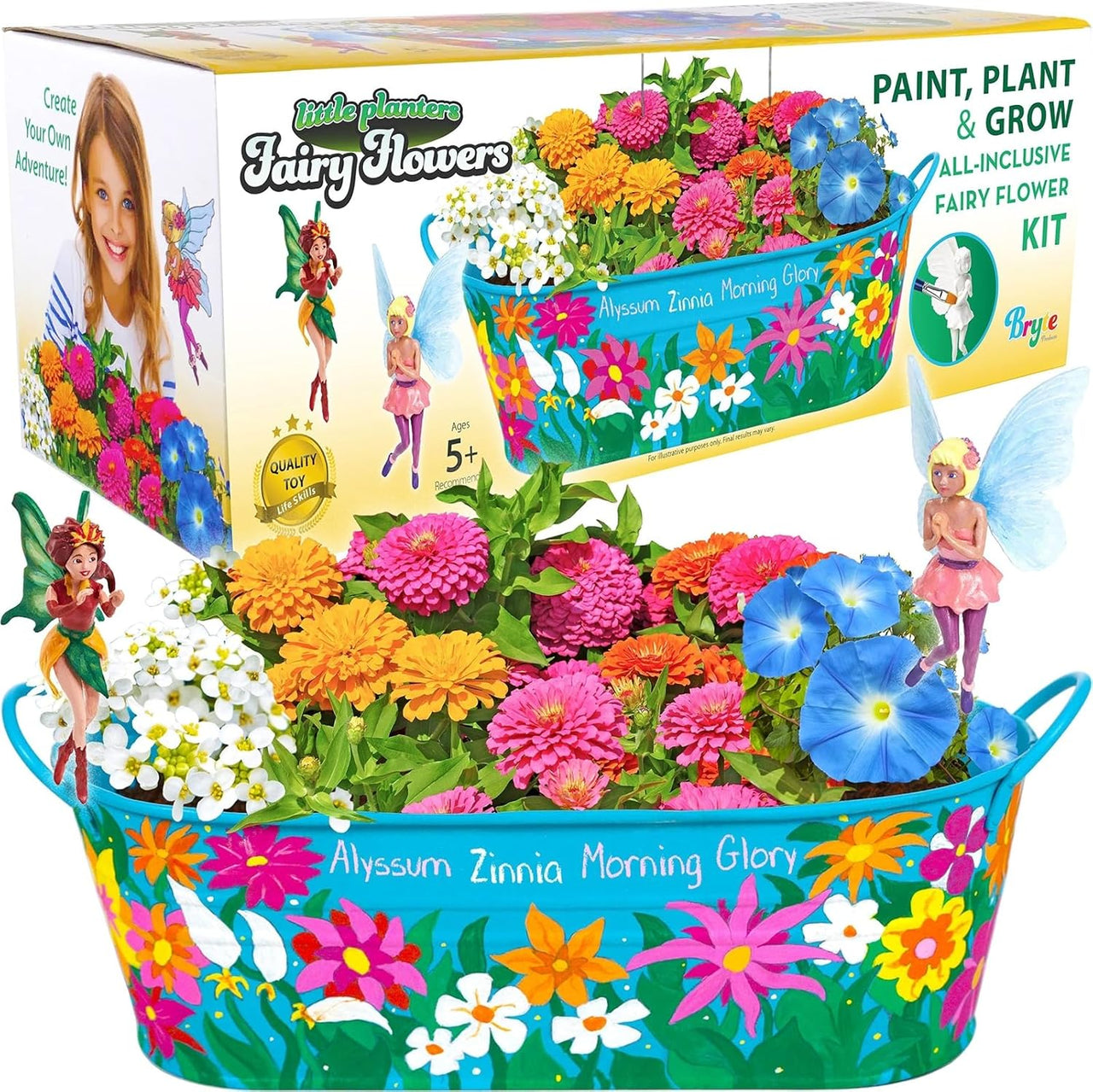 Bryte Fairy Garden & Flower Growing Kit - 5 YRS+ - liquidation.store