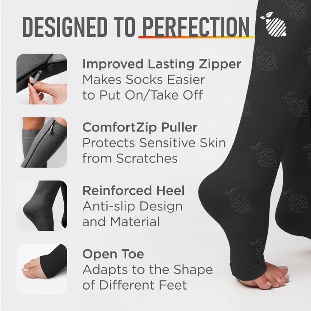 Calf Compression Sleeve 3XL (Black) - Lemon Hero Health - liquidation.store