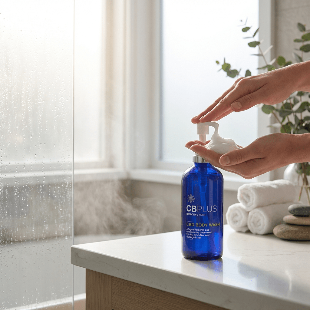 CBPLUS CBD Body Wash 100ml – Gentle & Moisturising Cleanser for Sensitive Skin - liquidation.store