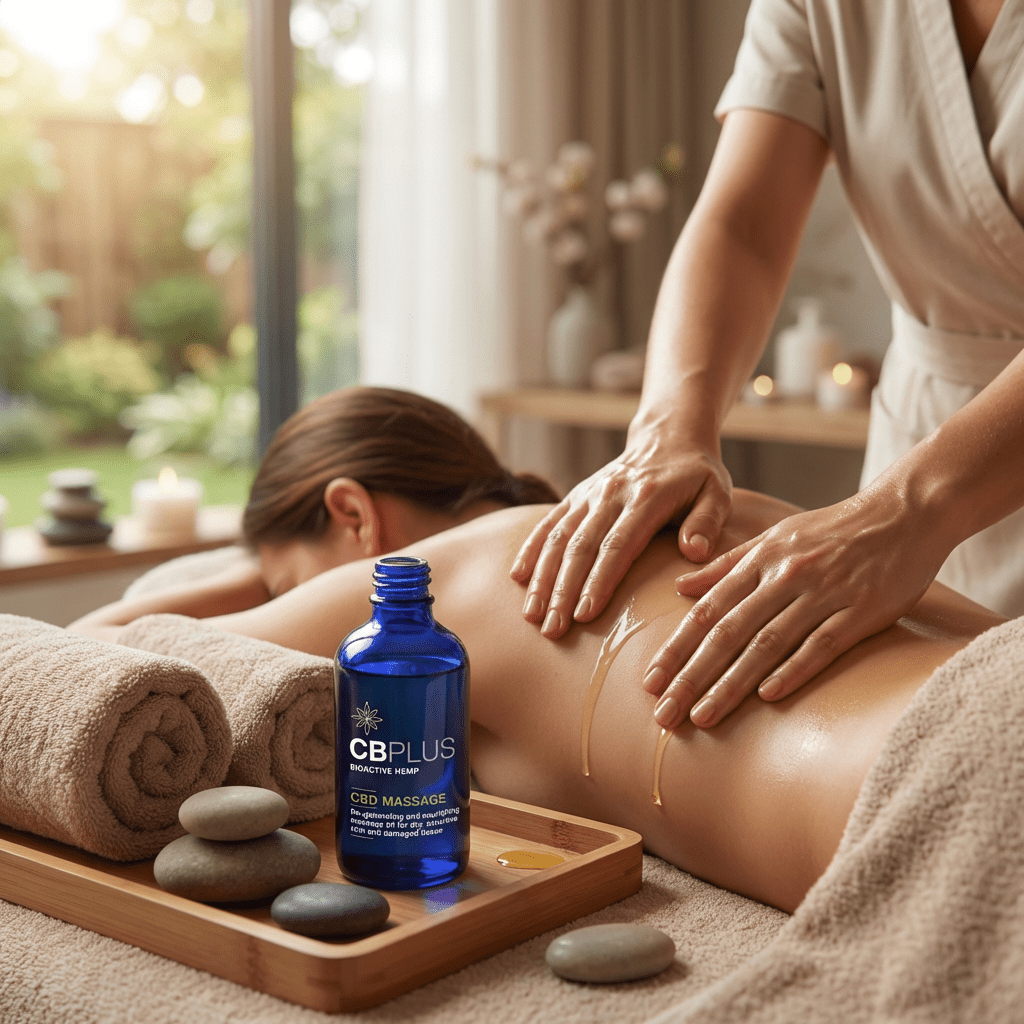 CBPLUS CBD Massage Oil 100ml – Relaxing & Nourishing Body Oil - liquidation.store