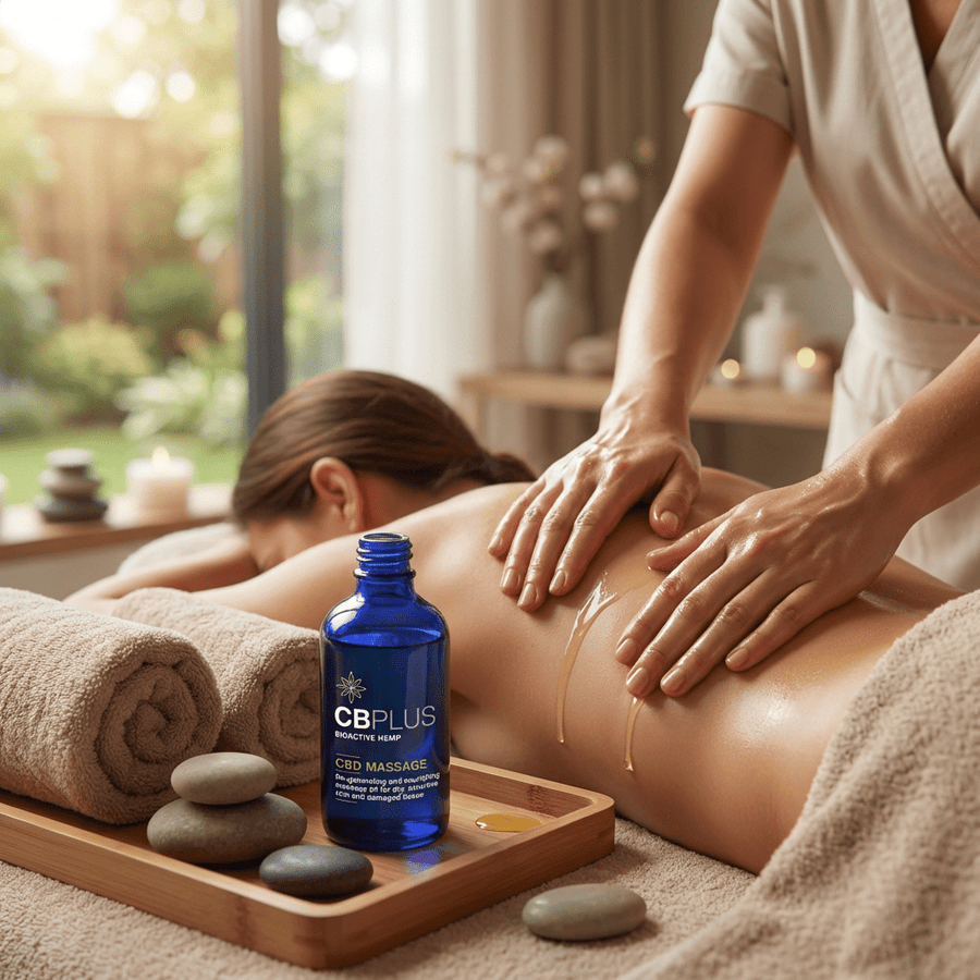 CBPLUS CBD Massage Oil 100ml – Relaxing & Nourishing Body Oil - liquidation.store