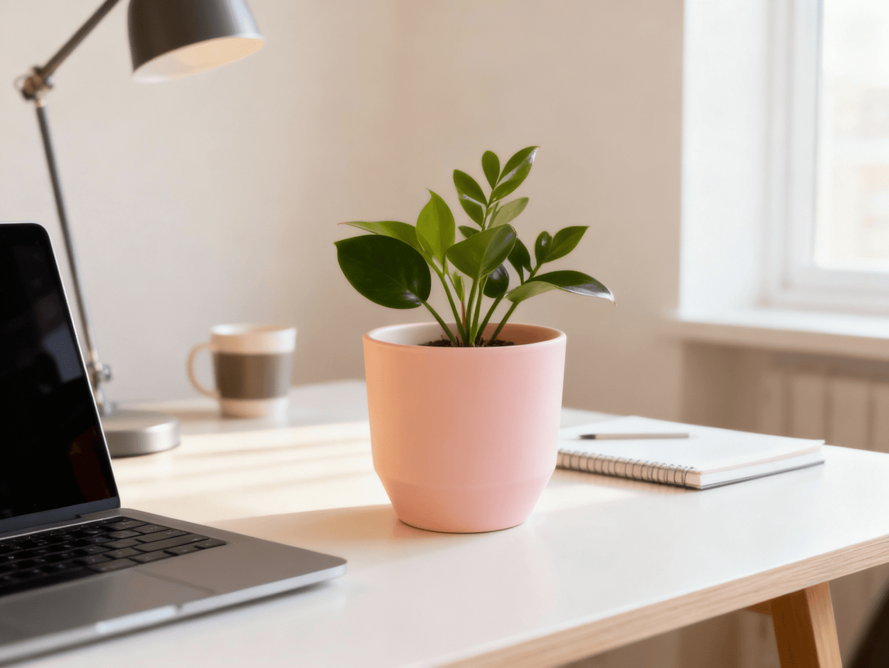 Ceramic Pink Pot - Fits up to 12cm Plant Pots - liquidation.store
