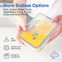 Thumbnail for Chef's Path 16 Piece Set of Storage Boxes BPA Free – Labels & 1 Chalk Marker - liquidation.store