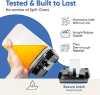 Thumbnail for Chef's Path Airtight Food Storage Container Set - 7 Piece (With Labels & Marker) - liquidation.store