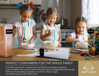 Thumbnail for Chef's Path Kitchen Storage Box - Set of 8 (BPA Free 2.8L) - liquidation.store