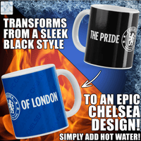 Thumbnail for Chelsea F.C. Coffee Mug, 320ml Ceramic Heat Colour Changing Mug - liquidation.store