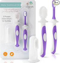 Cherish Baby Care Toddler Toothbrush 0-2 Years - Purple - liquidation.store
