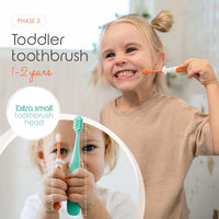 Cherish Baby Care Toddler Toothbrush 0-2 Years - Purple - liquidation.store
