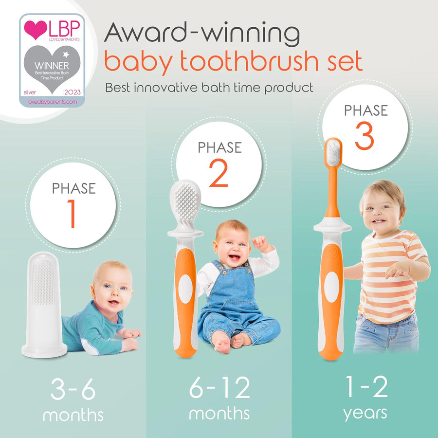 Cherish Baby Care Toddler Toothbrush 0-2 Years - Purple - liquidation.store