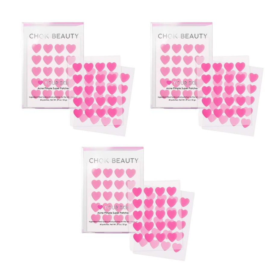 CHOK BEAUTY Niacinamide Acne Patches (3 Pack) - liquidation.store