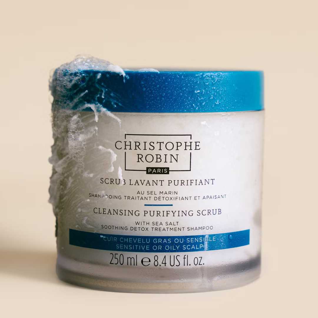 Christophe Robin Cleansing Purifying Scrub With Sea Salt - 450ml - liquidation.store