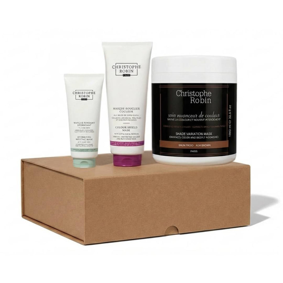 Christophe Robin Colour Care & Hydration Gift Set - Brown Hair - liquidation.store