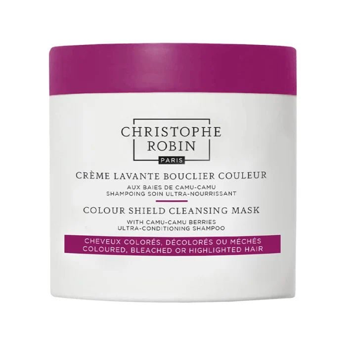 Christophe Robin Colour Shield Cleansing Mask with Camu - Camu Berries - 250ml - liquidation.store