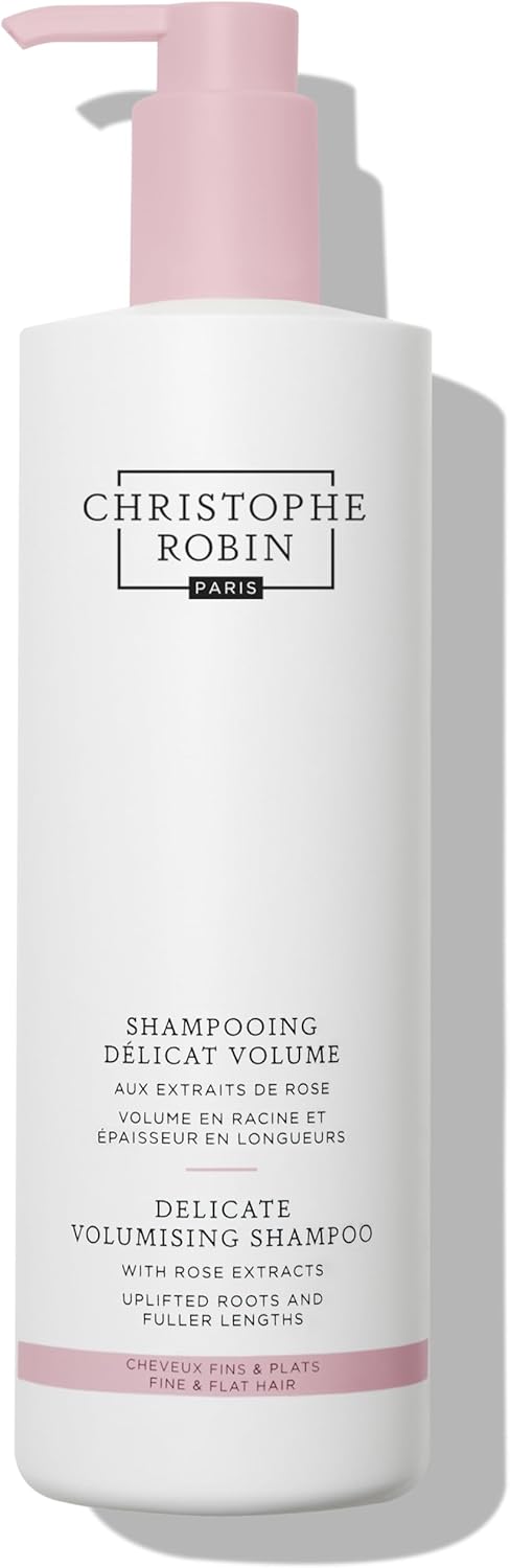 Christophe Robin Delicate Volumising Shampoo with Rose Extracts - 500ml - liquidation.store