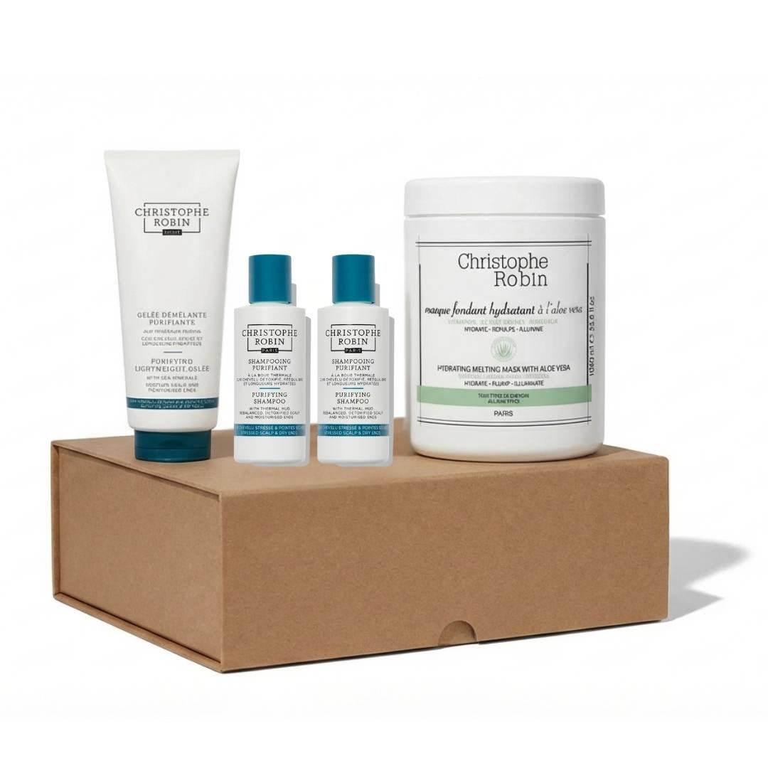 Christophe Robin Purifying & Hydration Haircare Gift Set - liquidation.store