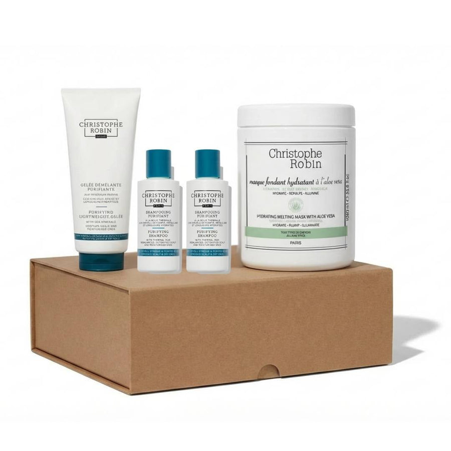 Christophe Robin Purifying & Hydration Haircare Gift Set - liquidation.store