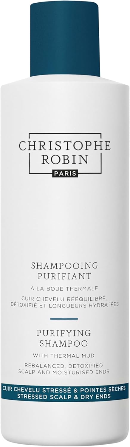 Christophe Robin Purifying Shampoo with Thermal Mud - 250ml - liquidation.store