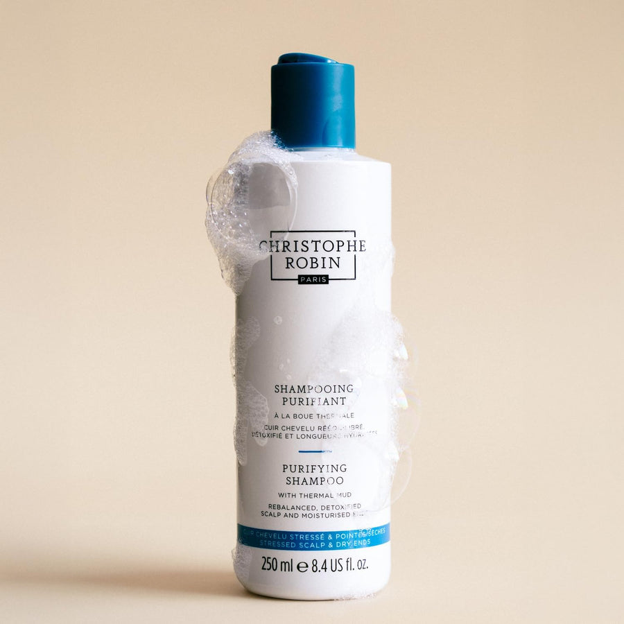 Christophe Robin Purifying Shampoo with Thermal Mud - 250ml - liquidation.store