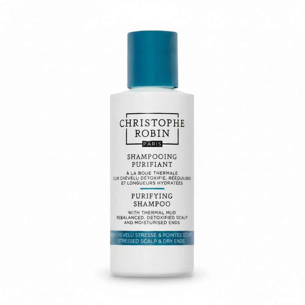 Christophe Robin Purifying Shampoo with Thermal Mud - 75ml - liquidation.store