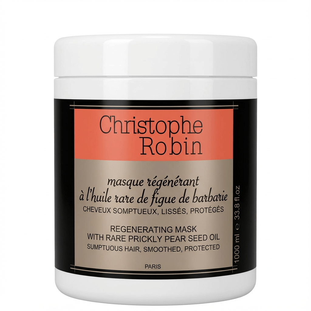 Christophe Robin Regenerating Mask with Prickly Pear Oil  - 1000ml - liquidation.store