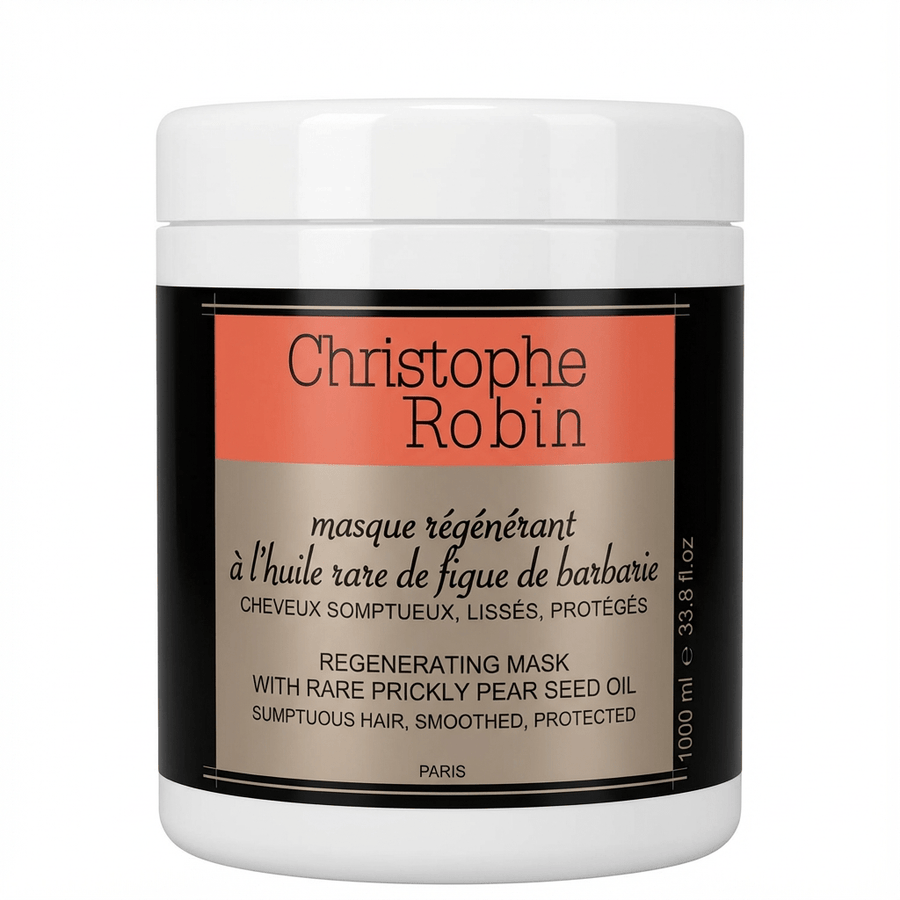 Christophe Robin Regenerating Mask with Prickly Pear Oil  - 1000ml - liquidation.store