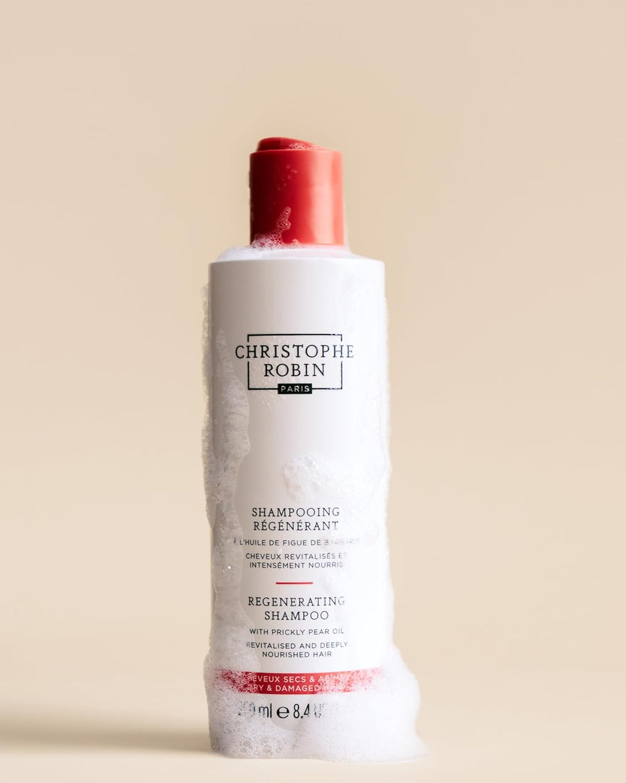 Christophe Robin Regenerating Shampoo with Prickly Pear Oil - 250ml - liquidation.store