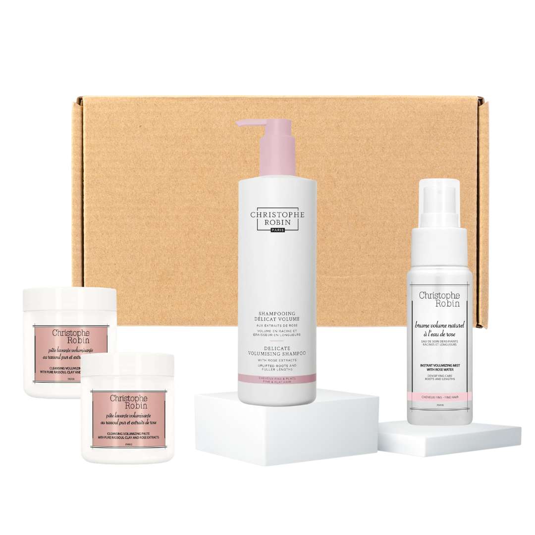 Christophe Robin Rose Volumising Haircare Gift Set - liquidation.store