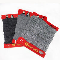 Thumbnail for Classic Rib Knit Multi - layered Neck Warmer Snood - Grey (One Size) - liquidation.store