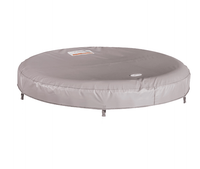 Thumbnail for CleverSpa Insulating Grey Hot Tub Cover 180cm - liquidation.store