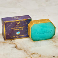 ComfyCozy Crystal Soap| Natural Hand & Body Wash - Jasmine & Sapphire - liquidation.store
