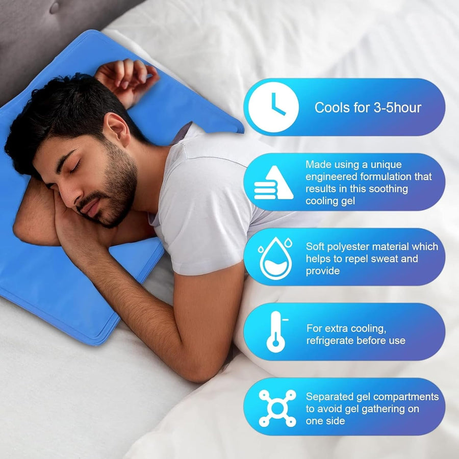 Cooling Gel Pillow - Medium (30x40 CM) - liquidation.store